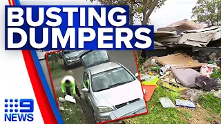 Extra security cameras rolled out to catch illegal dumpers in Sydney’s west | 9 News Australia