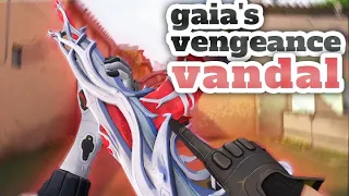 Valorant Gaia's Vengeance Vandal Skin (ASMR)