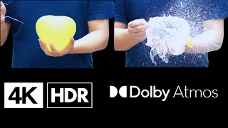 SUPER SLOW MOTION  VIDEO - 4K HDR (1000fps) - Dolby Atmos