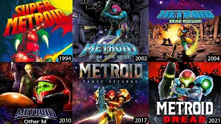 Evolution of Metroid games (1986-2021) #evolutiongame