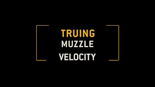 Truing Muzzle Velocity