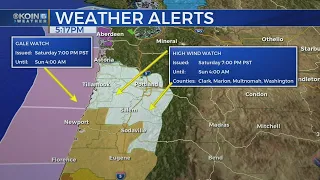 5 p.m. Friday evening forecast KOIN 6 News Jan. 4, 2019