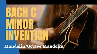Bach - Invention No. 2 in C Minor (BWV 773) for Mandolin/Octave Mandolin - Jake Howard