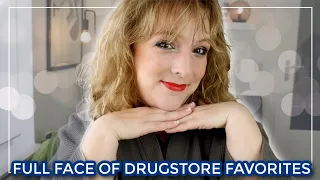 FULL FACE OF DRUGSTORE FAVES // Using all my favorite drugstore makeup in one look