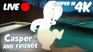 LIVE 🔴 | Casper Party Fun! 🎉| Casper and Friends in 4K | Cartoon for Kids