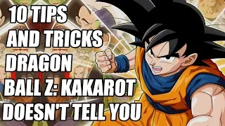 10 Beginners Tips And Tricks Dragon Ball Z: Kakarot Doesn't Tell You