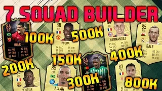 FIFA 20 SQUAD BUILDER 100K 150K 200K 300K 400K 500K 800K SQUAD BUILDER FUT CHAMPIONS TEAMS