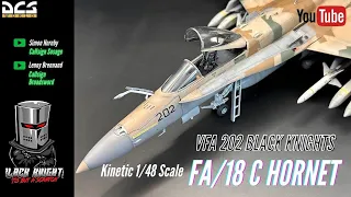 FA/18C Hornet Kinetic 1/48 Scale Part Two (Main Airframe)
