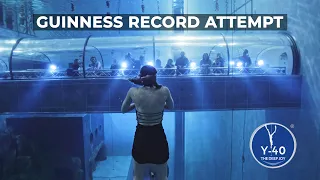 Guinness Record Attempt in Y-40 (2019) - underwater cinematic video