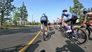 Go Fast Racing Team @ CBR #4 Carson - Cat 4/5 Crit Race - Big Crash @ 3 Laps to Go