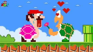 New Mario's Crazy Mushrooms Bloopers in Super Mario Bros. Wonder | Game Animation