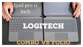 Logitech Folio Touch vs Combo Touch Comparison