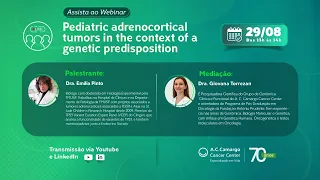 Tema: "Pediatric adrenocortical tumors in the context of a genetic predisposition"