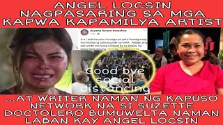 ANGEL LOCSIN NAGPASARING SA KAPWA KAPAMILYA ARTIST NA NANAHIMIK | KAPUSO WRITER BINANATAN SI ANGEL