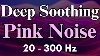 Deep Soothing Pink Noise | Calm Your Mind | ADHD | 10 Hours | Black Screen | Pink Noise for Studying