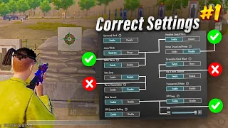 2023 Best Basic & Advanced Settings/Controls - Part 1 | Chinese Pro Tips | PUBG MOBILE