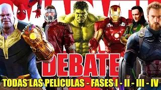 MARVEL DEBATE  - Destino : INFINITY WAR -  IRON MAN - CAPITAN AMERICA - THOR - THANOS - SPIDERMAN