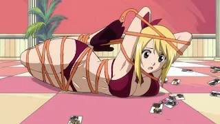 :) Lucy sexy hog tied
