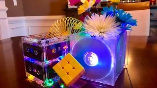 DIY Cassette Tape Centerpiece