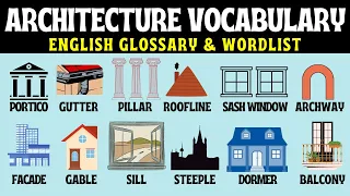 Unlocking Architectural Marvels | Essential English Vocabulary Words for Buildings! #learnenglish