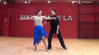 Ron Okubo & Cecile Munoz dance to "Let's Get Loud" JLo