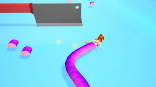 MERMAID RUSH 3D GAME 🧜‍♀️🍭- All Levels Gameplay Walkthrough Android, iOS