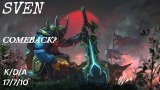 SVEN | Comeback? | Turbo Game Mode | DOTA 2 Gameplay