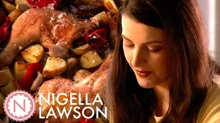 Nigella Lawson's One Pan Chicken Dinner | Nigella Bites