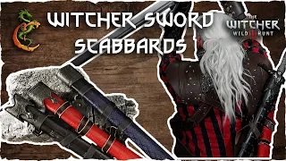 Calimacil Presents the Witcher 3 Official Foam Replica Sword Scabbards made by Artisan d'Azure