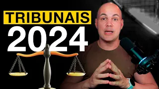 Concursos de TRIBUNAIS que vão acontecer em 2024 (Lista completa)