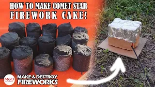 Firework Star Cake - DIY - Simple to make!! (Begginer friendly) | 2020.