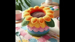 crochet flower pot designs #crochet flower pot designs #Dream Designs Diy