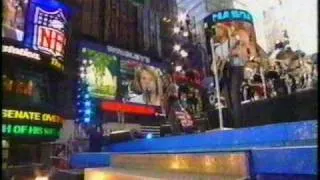 Bon Jovi Wanted Dead or Alive Times Square NYC 2002 NFL Kickoff