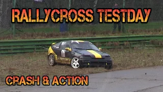 Rallycross Testday Maasmechelen 2024: Crash & Action