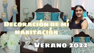 Decoración de mí Habitación Verano 2022/ Como decorar una habitación  para Verano