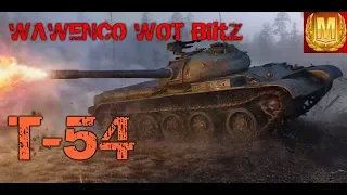 T54 - wot blitz - Presentation in English Russian medium tank  level 9