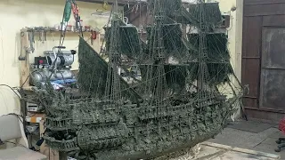 № 8  Реставрация   корабля летучего голландца