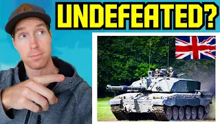 Californian Reacts | Challenger 2: The UK tank that's never been destroyed by the enemy