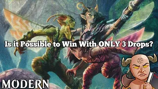 Is it Possible to Win With ONLY 3 Drops? | Mono Blue3drops | SNC Modern | MTGO