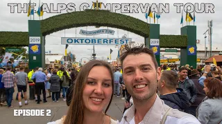 Oktoberfest 2019 (Part 1) (Ep02) The Alps Campervan Tour | Germany 🇩🇪