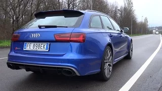 Audi RS6 Performance - 605HP 4.0 TFSI Twin Turbo V8 LOUD Sound!