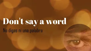 Camilo Sesto - Don't Say A Word (Amor Libre) "English/Spanish" (Lyric Video)