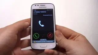 Samsung Galaxy Ace 3 White incoming call