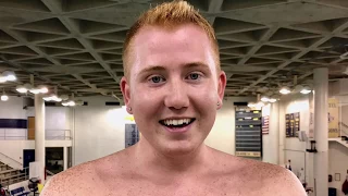 LGBTQ+ diver Simon Carne describes his 1st day of Drexel University diving practice