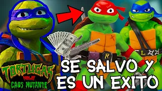 TORTUGAS NINJA: CAOS MUTANTE es un ÉXITO gracias a sus JUGUETES - Se SALVA del FRACASO en TAQUILLA