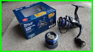 Crivit Spinning Reel 2000 from LIDL Fishing Reel Unboxing and Review