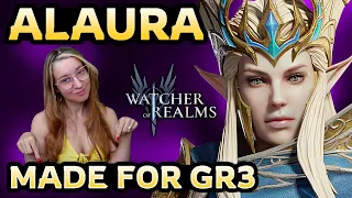 A New GR3 Queen 👑 ALAURA: Hero Guide ✤ Watcher of Realms