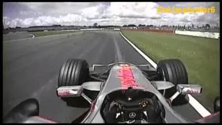 F1 2007 - Silverstone Qualifying - Alonso Onboard Flying Lap