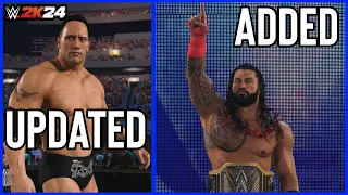 WWE 2K24: 13 Awesome *NEW* HIDDEN Updates Just Added To The Game