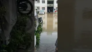 pattaya, today 12.09.2022  there was a big flood in the city